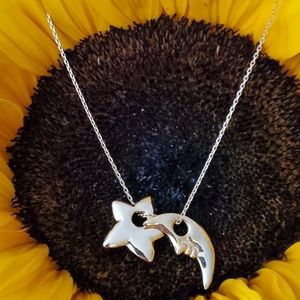 🌙 Moon & Star charm Necklace